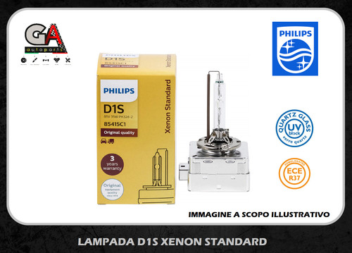 Lampada auto philips d1s - lampada,