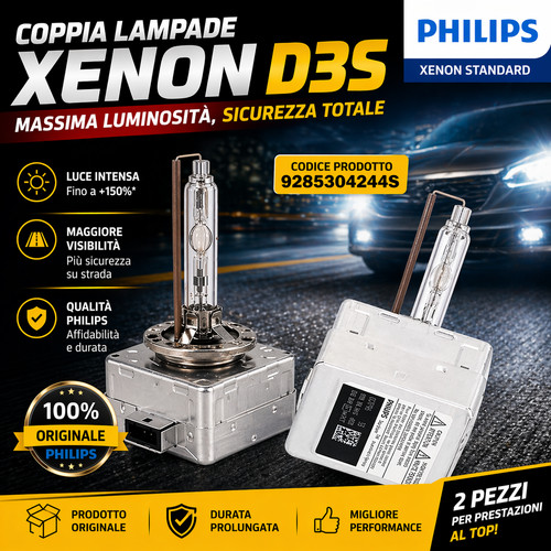 Coppia philips d3s - coppia, lampade