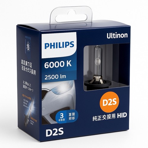 Philips d2s ultinon 6000k hid - d2s,