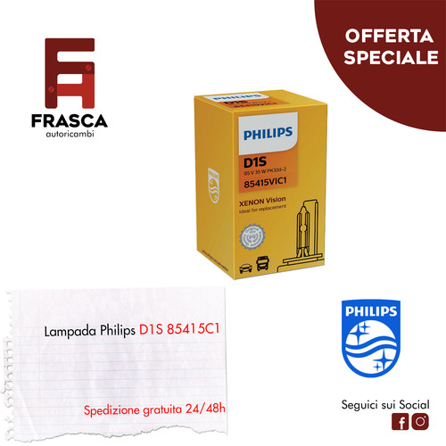 Lampada xenon philips - lampada,